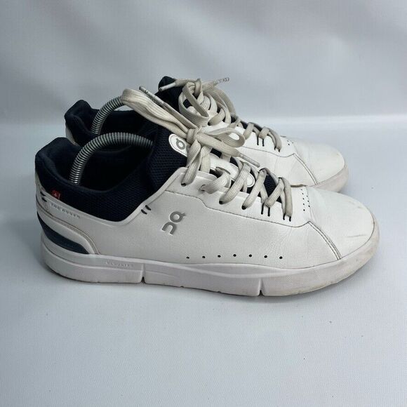 ON Running Women's The Roger Advantage Shoes,‎ White/Midnight, 11 M (US) - Picture 1 of 9